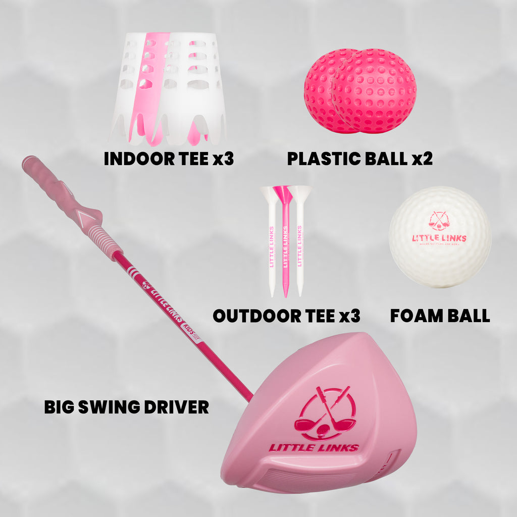 BIG SWING DRIVER - PINK - AGES 6-9