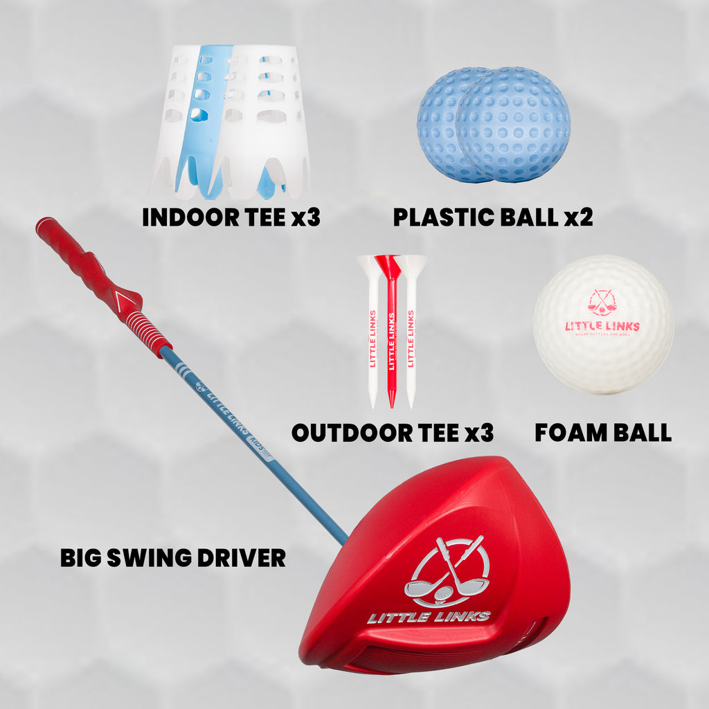 BIG SWING DRIVER - RED - AGES 6-9