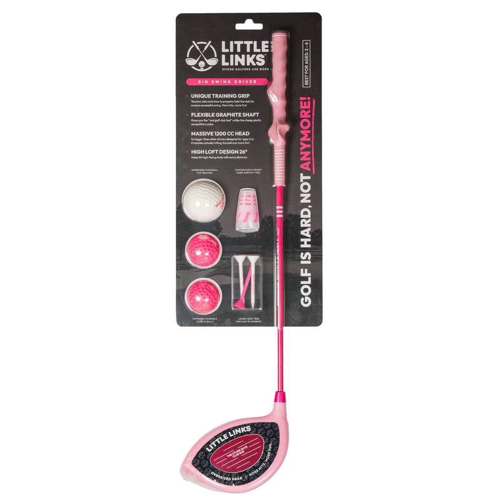 BIG SWING DRIVER - PINK - AGES 6-9
