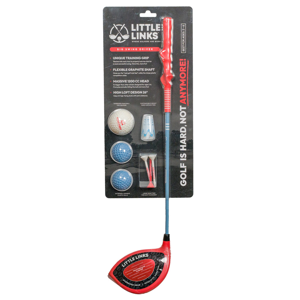 BIG SWING DRIVER - RED - AGES 6-9